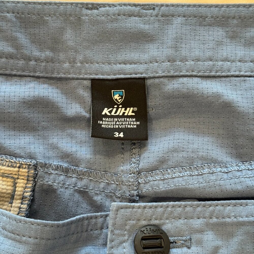 Kuhl Upriser Short Size 34 in Blue Slate - Picture 3 of 6